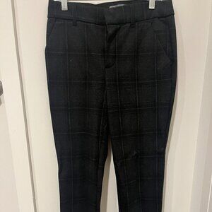 Wit and Wisdom Black plaid slacks